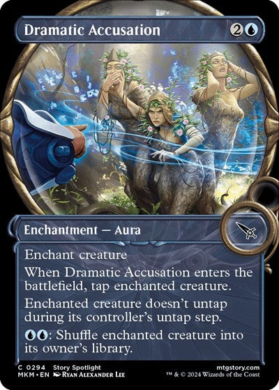 Dramatic Accusation (Showcase) (Murders at Karlov Manor) Light Play Foil