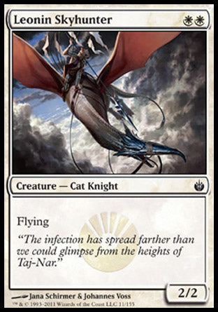 Leonin Skyhunter (Mirrodin Besieged) Light Play