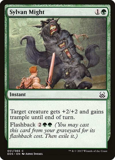 Sylvan Might (Duel Decks: Mind vs Might) Light Play
