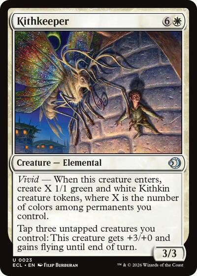 Kithkeeper (Lorwyn Eclipsed) Light Play