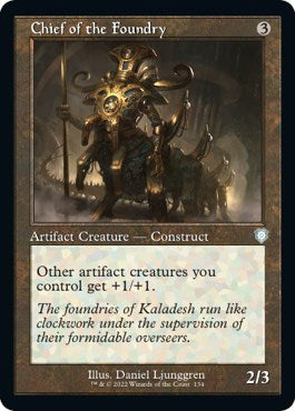 Chief of the Foundry (Commander: The Brothers' War) Light Play