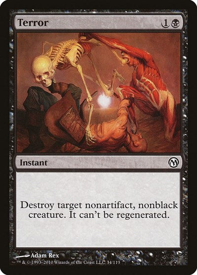 Terror (Duels of the Planeswalkers) Light Play