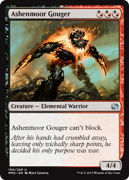 Ashenmoor Gouger (Modern Masters 2015) Light Play