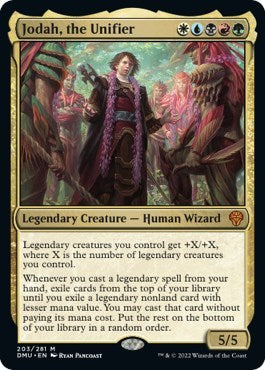 Jodah, the Unifier (Dominaria United) Light Play