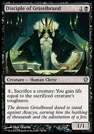 Disciple of Griselbrand (Commander 2013 Edition) Light Play