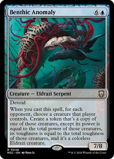 Benthic Anomaly (Commander: Modern Horizons 3) Light Play
