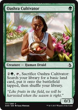 Oashra Cultivator (Amonkhet) Light Play