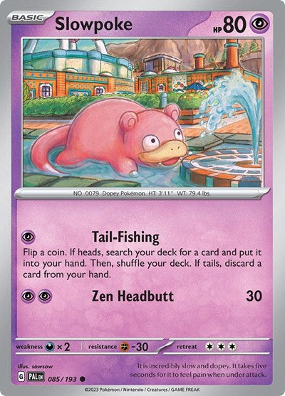 Slowpoke (SV02: Paldea Evolved) Light Play