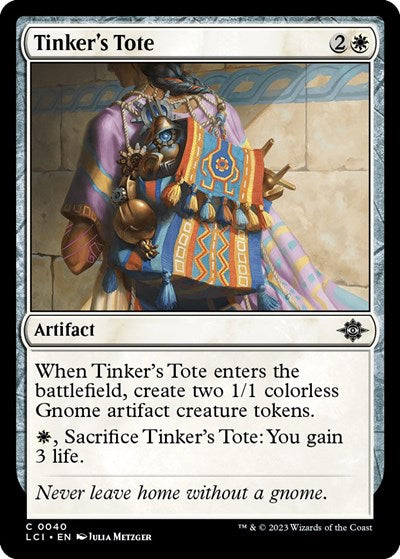 Tinker's Tote (The Lost Caverns of Ixalan) Light Play