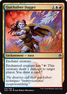 Quicksilver Dagger (Masters 25) Light Play