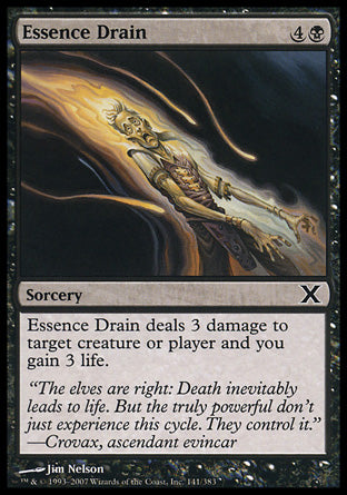 Essence Drain (10th Edition) Light Play