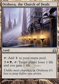 Orzhova, the Church of Deals (Guildpact) Light Play
