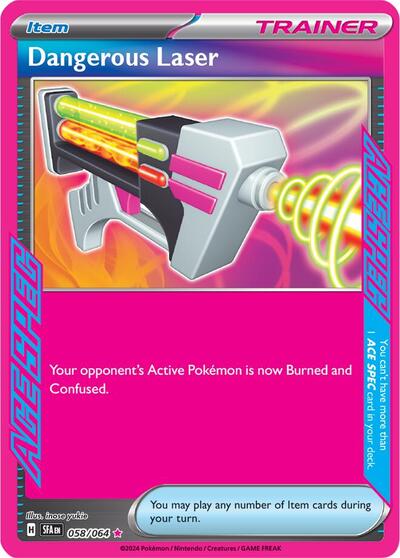 Dangerous Laser (SV: Shrouded Fable) Light Play Holofoil