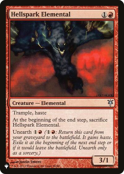 Hellspark Elemental (The List) Light Play