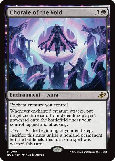 Chorale of the Void (Edge of Eternities) Light Play Foil