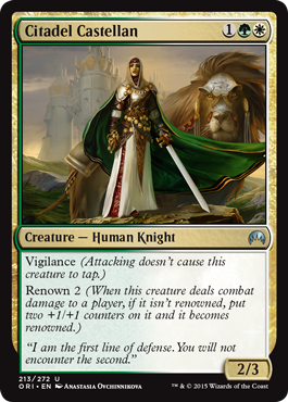 Citadel Castellan (Magic Origins) Light Play