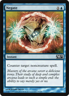 Negate (Magic 2012 Core Set) Light Play