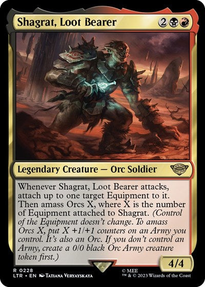 Shagrat, Loot Bearer (Universes Beyond: The Lord of the Rings: Tales of Middle-earth) Light Play