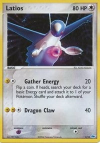 Latios (EX Trainer Kit 1: Latias & Latios) Damaged / Poor Holofoil