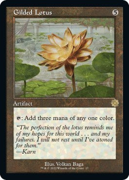 Gilded Lotus (The Brothers' War: Retro Frame Artifacts) Light Play
