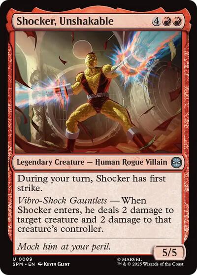 Shocker, Unshakable (Marvel's Spider-Man) Light Play