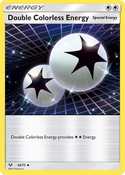 Double Colorless Energy (Shining Legends) Medium Play