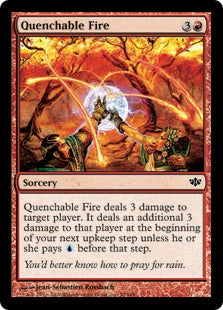 Quenchable Fire (Conflux) Light Play Foil