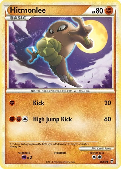 Hitmonlee (Call of Legends) Medium Play