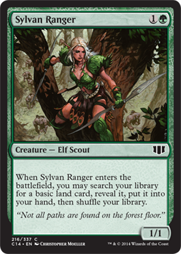 Sylvan Ranger (Commander 2014 Edition) Light Play