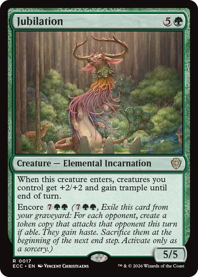 Jubilation (Commander: Lorwyn Eclipsed) Light Play