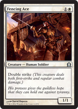 Fencing Ace (Return to Ravnica) Light Play