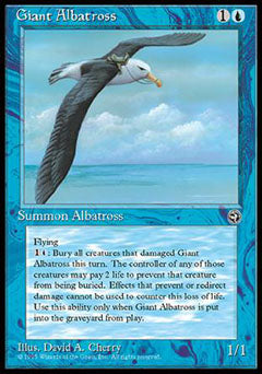 Giant Albatross (2) (Homelands) Light Play