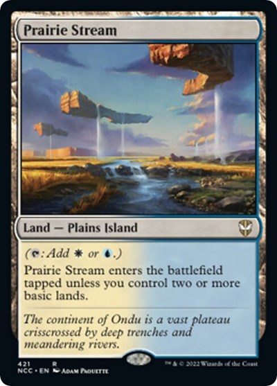 Prairie Stream (Commander: Streets of New Capenna) Light Play