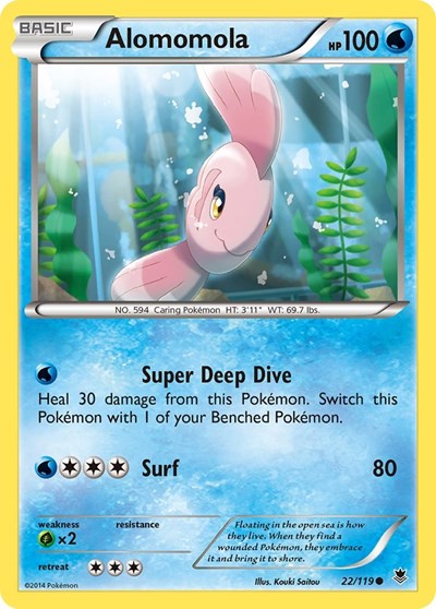 Alomomola (XY - Phantom Forces) Medium Play