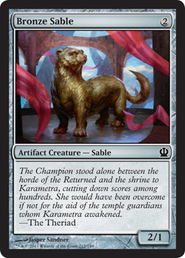 Bronze Sable (Theros) Light Play