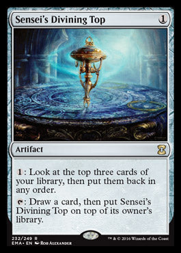 Sensei's Divining Top (Eternal Masters) Medium Play