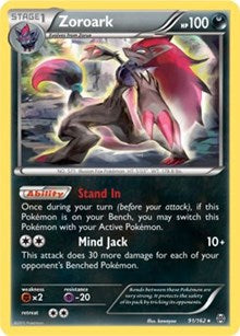 Zoroark - 91/162 (XY BREAKthrough) (Deck Exclusives) Light Play