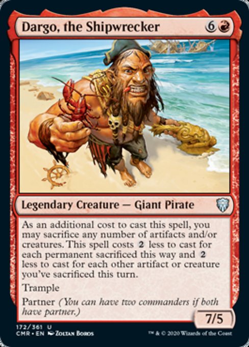 Dargo, the Shipwrecker (Commander Legends) Damaged / Poor