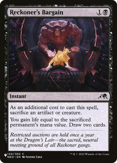 Reckoner's Bargain (The List) Light Play