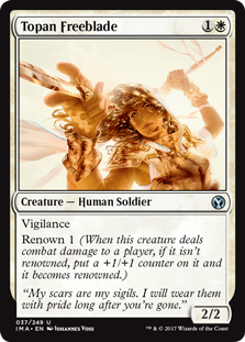 Topan Freeblade (Iconic Masters) Light Play