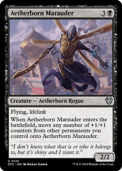 Aetherborn Marauder (Commander: Outlaws of Thunder Junction) Light Play