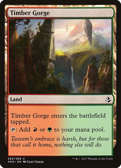 Timber Gorge (Amonkhet) Light Play