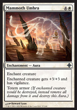 Mammoth Umbra (Rise of the Eldrazi) Medium Play