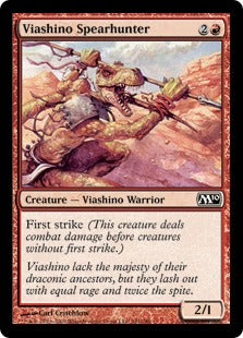 Viashino Spearhunter (Magic 2010 Core Set) Light Play