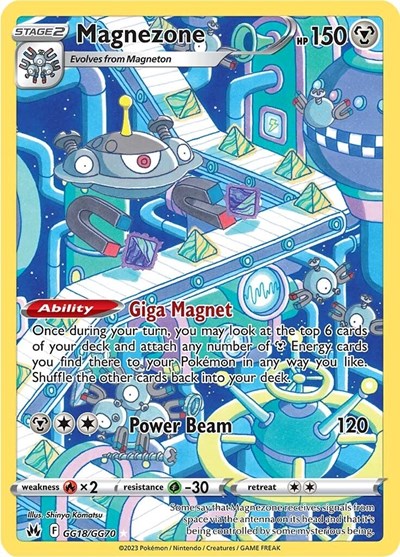 Magnezone (Crown Zenith: Galarian Gallery) Near Mint Holofoil