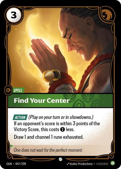 Find Your Center (Origins) Light Play Foil