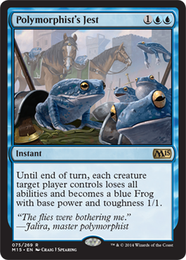 Polymorphist's Jest (Magic 2015 Core Set) Light Play
