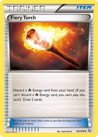 Fiery Torch (XY - Flashfire) Medium Play