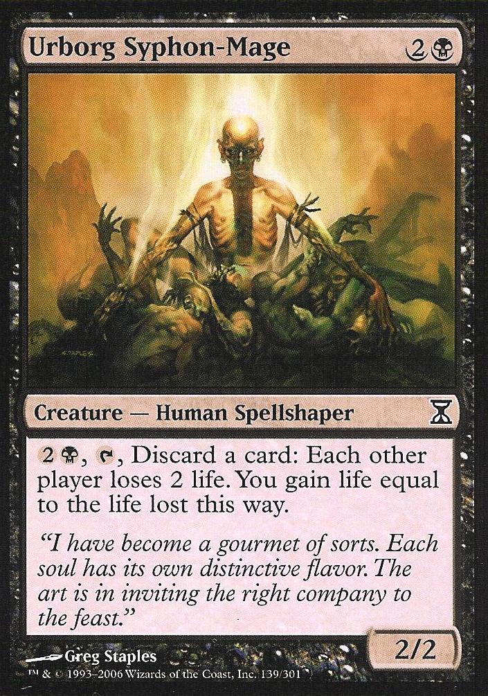 Urborg Syphon-Mage (Time Spiral) Medium Play