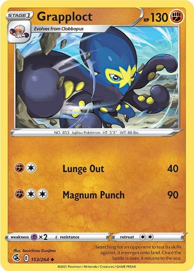 Grapploct (SWSH08: Fusion Strike) Light Play